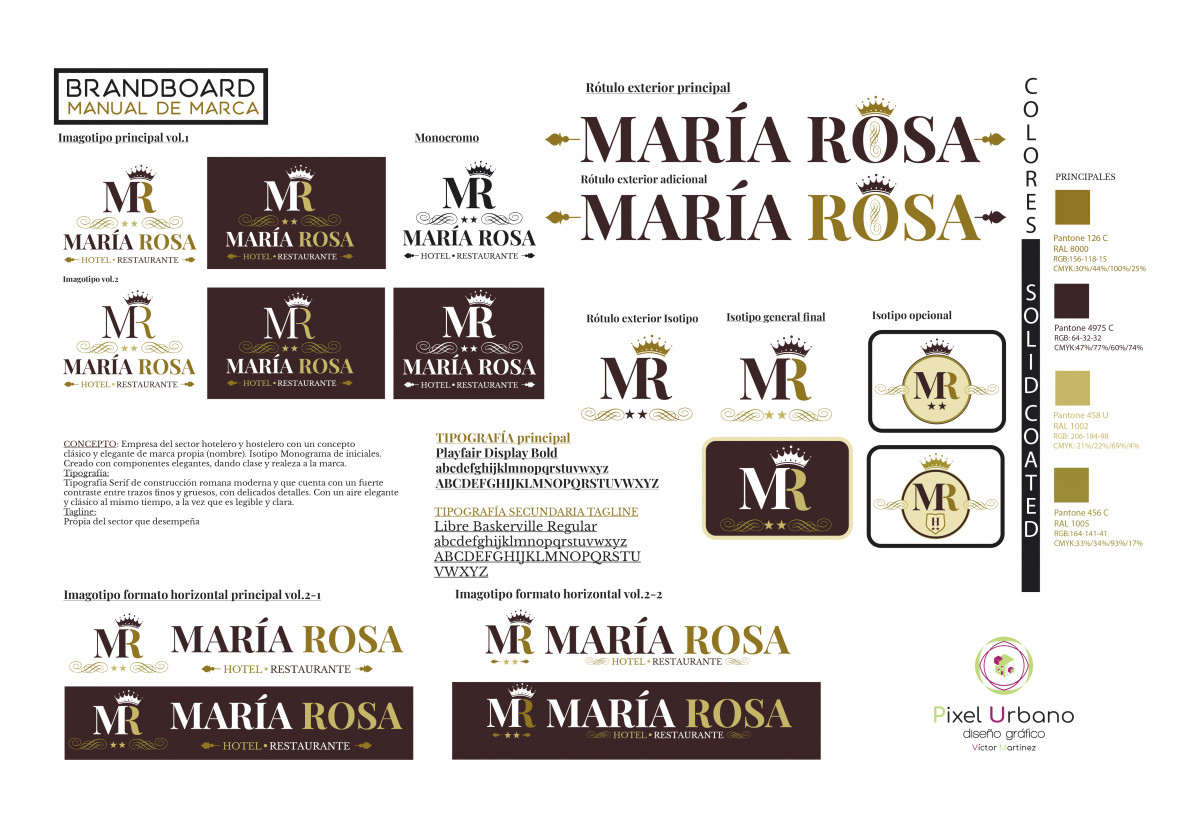 manual de marca hotel maria rosa